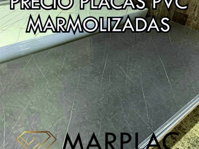 Precio placas decorativas de pvc marmolizadas